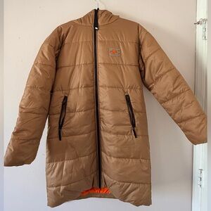 Nike Unisex Brown Puffer Jacket